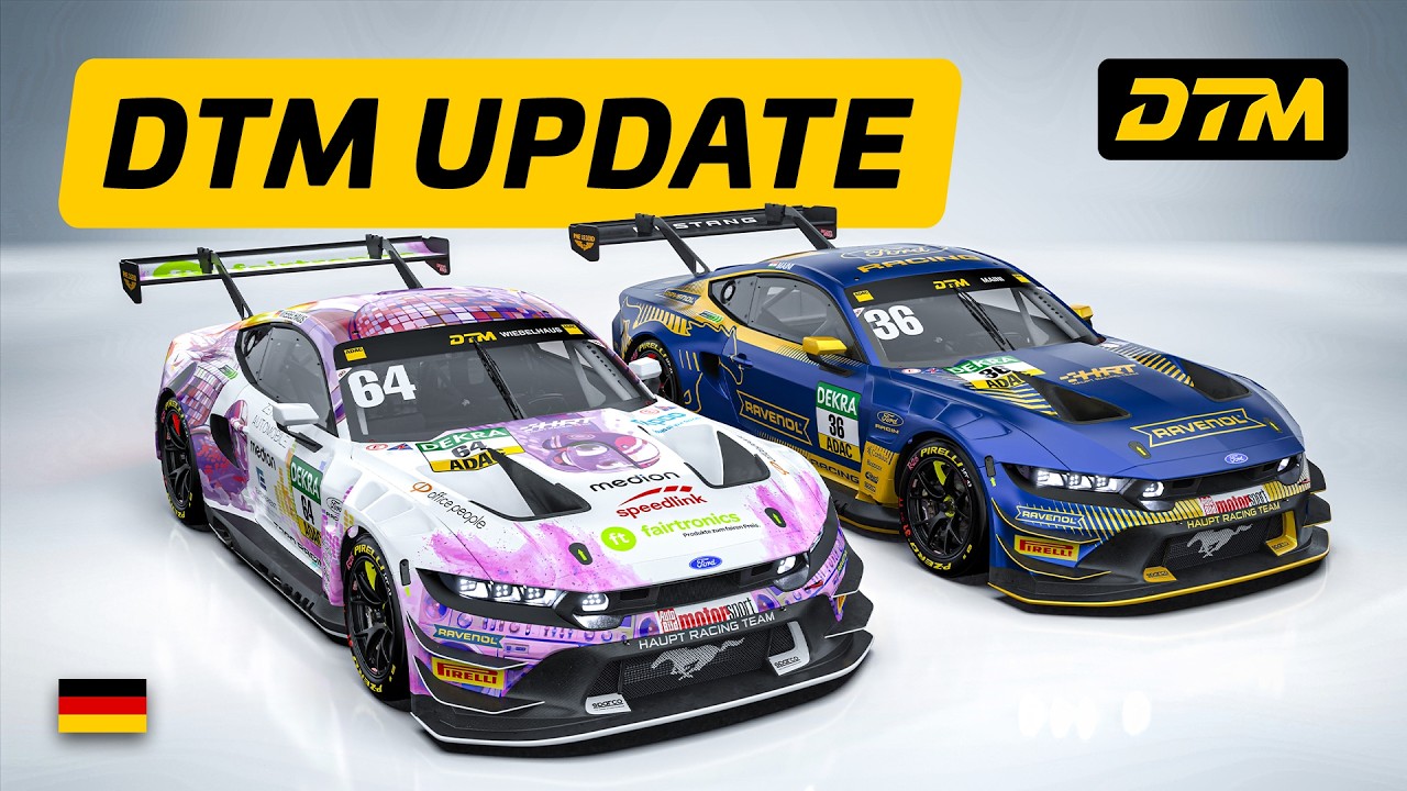 DTM Update: Mustang-Power & Ferrari-News 🚀 Vom Nachwuchs zum Profi!