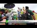 Nick Bernabe, who's a social media director for March against Monsanto, claims in some parts of the world the corporate giant's tactics are even leading farm...