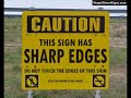 Microsoft Sam Reads Pointless & Retarded Signs