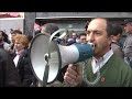 Manifestación durante laConferencia Sindical CGT Bilbao 2008