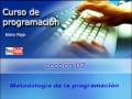 Curso programación 02 -  metodología programación 1/3