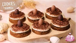 Recette de Cookies façon Tiramisu pour Pâques 🐣☕ Ultra Gourmands & Addictifs 😍