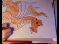 Drachen malen mit Ausmalbildern