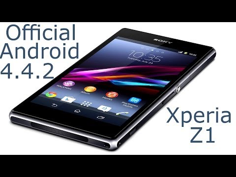 how to update sony xperia z1