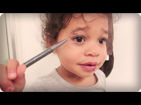 TODDLER MAKEUP TUTORIAL!!!