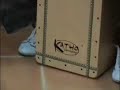 tocando cajon flamenco kathopercusion