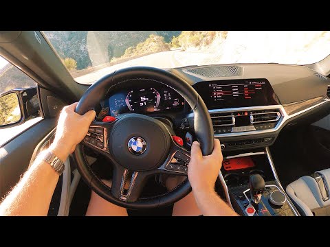 CarBahn/Steve Dinan-Tuned 2022 BMW M4 Competition - POV Canyon Drive (Binaural Audio)