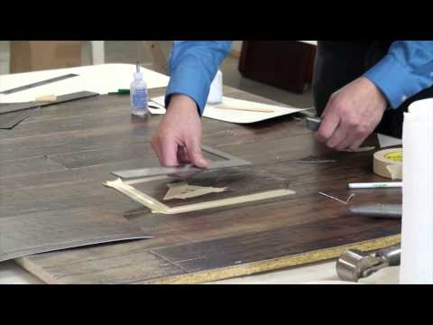 how to patch linoleum