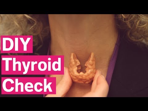 how to self check your thyroid