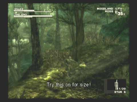 how to locate the end mgs3