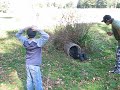 petanque extreme roger-pierre coinc� dans un tuyau