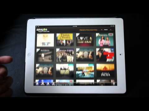how to watch amazon instant video on ipad
