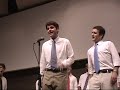the williams college octet sings the remix of ignition by r. kelly.  video from spring of 2004 in brooks-rogers at williams college in williamstown, ma.