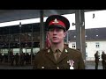 Soldiers honoured at medal ceremony Soldiers honoured at medal ceremony