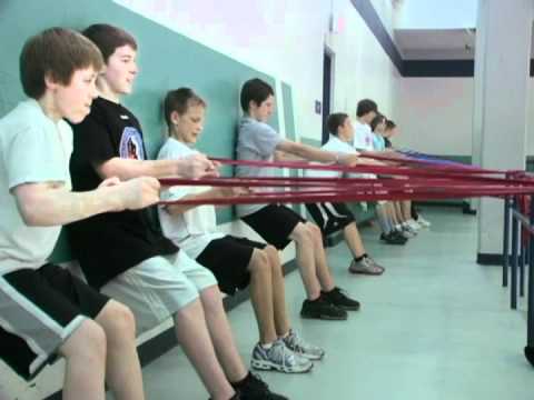 Youth Hockey Off-Ice Team Training