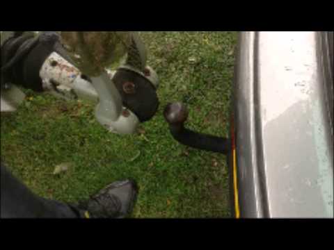 how to hitch up a caravan