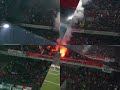 Standard Lüttich : Genk Ultra Bengalo Rauchbombe Stadion Standard Lüttich : Genk Ultra Bengalo Rauchbombe Stadion