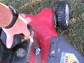 Electric Mower from Scooter Parts Electric Mower from Scooter Parts