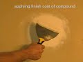 Drywall Repair Volume Two - Medium sized holes Drywall Repair Volume Two - Medium sized holes