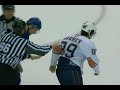 oilers at canucks brawl   5 fights   2/16/08
