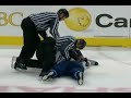 oilers at canucks brawl   5 fights   2/16/08