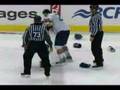 Oilers at Canucks Brawl - 5 Fights - 2/16/08