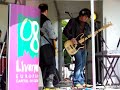 pete wylie at the woolton music festival, liverpool, july 2007.

the festival commemorated the first meeting between john lennon and paul mccartney at st.peter's church fete in woolton 50 years ago.