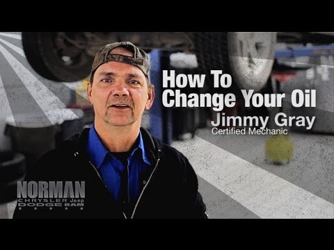 How to Change Your Oil | Norman Chrysler Jeep Dodge Ram