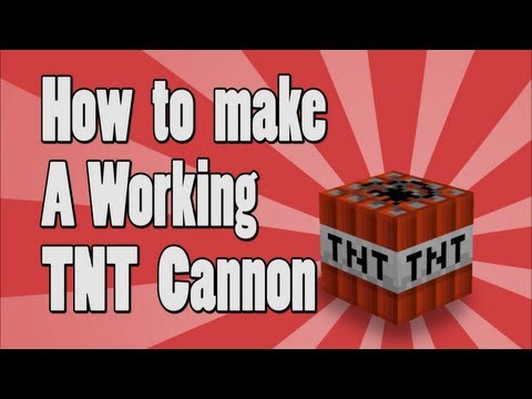 how to make a tnt cannon in minecraft xbox