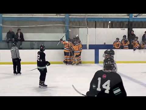 Grandview Heights Secondary U17/18 v Elgin Secondary u17/18 - Golden Yellow No.33, Super backhand Snipe Nov 23rd 2022