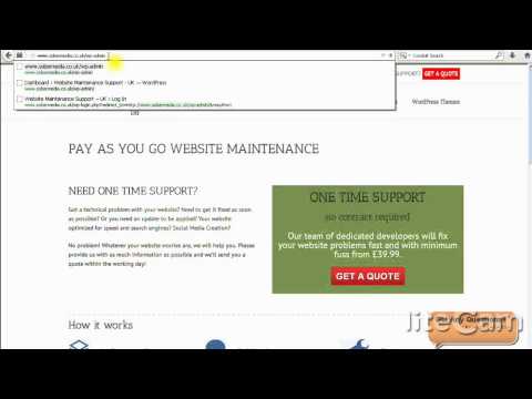 how to login to wordpress admin