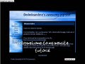my website tutorial