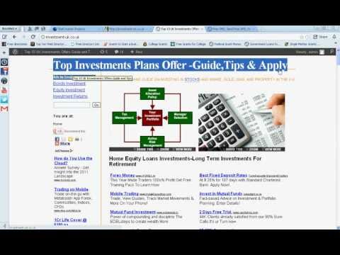 Short Term Investments With High Returns-Best Returns Investment UK