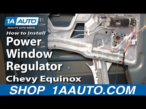 How To Install Replace Power Window Regulator Chevy Equinox 05-09 1AAuto.com