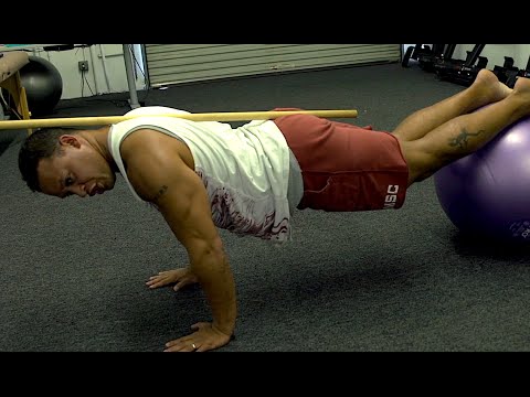 Jack Knife Exercise (for abs, low back and hip flexors)