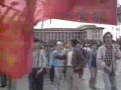 台视新闻 1989/05/13 北京大学生开始绝食抗议