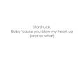 Starstruck - Lady GaGa [Lyrics]