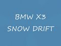 bmw x3 snow drift.wmv