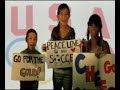 Paula is cheering for U. S. A.