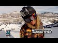GoPro HD: Hannah Teter Snowboard Superpipe TV Course Preview - Winter X Games 2012