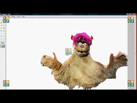 how to remove white background in paint