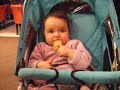 Baby playing with bread Baby playing with bread