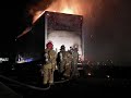 Truck Crash And Explosion On The Skyway In Gary Indiana