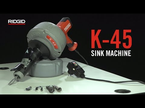 RIDGID K-45 Sink Machine
