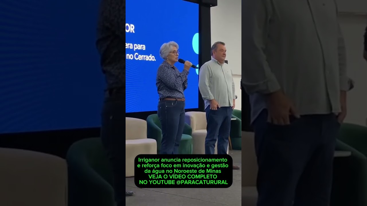 Irriganor anuncia reposicionamento e reforça foco em inovação e gestão da água no Noroeste de Minas