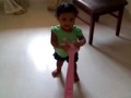Moksha tryin to walk