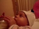 Belen y su mamadera