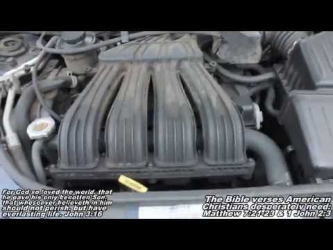 Oil Change “How to” 01-05 Chrysler Pt Cruiser