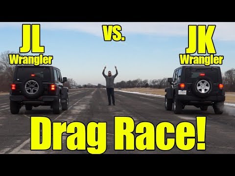 2018 Jeep Wrangler JL vs Wrangler JK! How Much Faster is the new JL Wrangler than the JK?