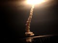 Shuttle Endeavour middle-of-the-night launch. It lit up the entire sky. The video recording was taken from the Banana river (a lagoon called 